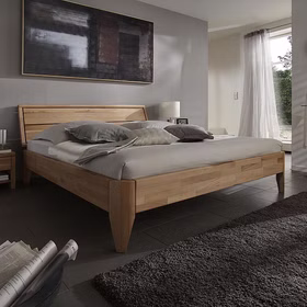 Bett 140x200 Beine 1 Komforthöhe Kopfteil 1 Kernbuche geölt parkettverleimt Bett 140x200 Beine 1 Komforthöhe Kopfteil 1 Kernbuche geölt parkettverleimt