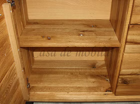 Sideboard 200x83x42cm SOUL Balkeneiche massiv geoelt Sideboard 200x83x42cm SOUL Balkeneiche massiv geoelt