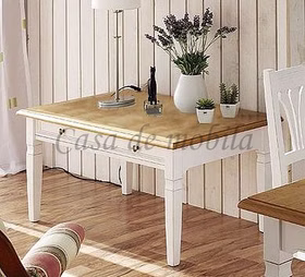 Massivholz Couchtisch mit Holzplatte und schubladen Victoria Landhaus Fichte massiv weiß vintage Casa de mobila Goslar Massivholz Couchtisch mit Holzplatte und schubladen Victoria Landhaus Fichte massiv weiß vintage Casa de mobila Goslar