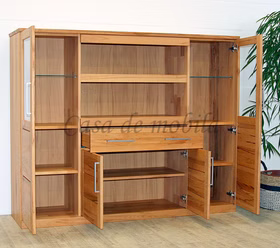 Massivholz Geschirrschrank breit 177x143x45cm PALERMO Kernbuche massiv natur geölt in Goslar bei Casademobila Massivholz Geschirrschrank breit 177x143x45cm PALERMO Kernbuche massiv natur geölt in Goslar bei Casademobila
