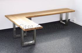 eckbanz zingst wildeiche massiv natur geölt beine metall edelstahl casademobila goslar eckbanz zingst wildeiche massiv natur geölt beine metall edelstahl casademobila goslar