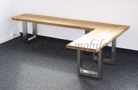 massivholz eckbank zingst beine chrome wildeiche natur geölt casademobila goslar massivholz eckbank zingst beine chrome wildeiche natur geölt casademobila goslar