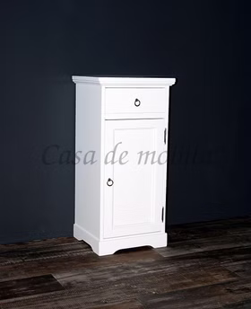 Schmale kommode Decor 44x90x38cm Pappel massiv weiß lackiert Casademobila Goslar Schmale kommode Decor 44x90x38cm Pappel massiv weiß lackiert Casademobila Goslar