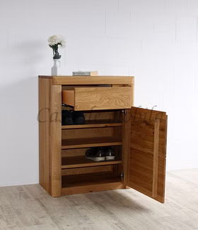 Massivholz Schuhschrank Rechts HORIZONT 71x94x40cm eiche massiv natur geölt Casa de mobila Goslar Massivholz Schuhschrank Rechts HORIZONT 71x94x40cm eiche massiv natur geölt Casa de mobila Goslar