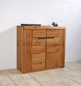 Schuhschrank 102x94x40cm HORIZONT Kernbuche massiv geölt Metallgriffe Schuhschrank 102x94x40cm HORIZONT Kernbuche massiv geölt Metallgriffe