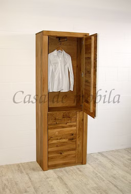 Flurschrank 71x203x40cm rechts HORIZONT Ureiche geölt Hirnholz Flurschrank 71x203x40cm rechts HORIZONT Ureiche geölt Hirnholz