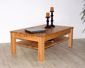 Couchtisch mit Ablageboden MÜNSTERLAND Kernbuche massiv natur geölt Couchtisch mit Ablageboden MÜNSTERLAND Kernbuche massiv natur geölt