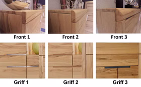 Schrank 71x137x40cm HORIZONT Kernbuche massiv natur geölt Schrank 71x137x40cm HORIZONT Kernbuche massiv natur geölt