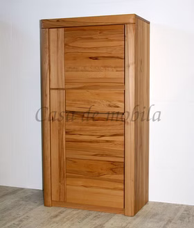 Schrank 71x137x40cm HORIZONT Kernbuche massiv natur geölt Wohnzimmerschrank HORIZONT 71x137x40cm Massivholz Kernbuche massiv natur geölt Linksanschlag