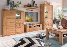 Couchtisch mit Schublade MÜNSTERLAND Wildeiche massiv natur geölt Couchtisch mit Schublade MÜNSTERLAND Wildeiche massiv natur geölt