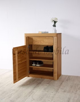 Schuhkommode-Wildeiche-massiv-41GardNr1L-WE-GH.jpg Massivholz Schuhschrank 71x94x40cm links HORIZONT Wildeiche massiv natur geölt Casa de mobila Goslar