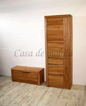 Flurschrank 71x203x40cm rechts HORIZONT Kernbuche geölt Flurschrank 71x203x40cm rechts HORIZONT Kernbuche geölt