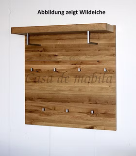 garderobe HORIZONT Kernbuche massiv natur geölt Casa de mobila Goslar garderobe HORIZONT Kernbuche massiv natur geölt Casa de mobila Goslar
