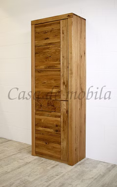 Schrank 71x203x40cm HORIZONT Ureiche massiv geölt Hirnholz Schrank 71x203x40cm HORIZONT Ureiche massiv geölt Hirnholz