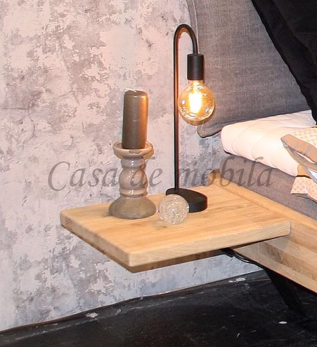 Nachtkonsole hängend 47x39cm EASY SLEEP Nr. 5 Eiche massiv bianco geölt Casademobila Goslar Nachtkonsole hängend 47x39cm EASY SLEEP Nr. 5 Eiche massiv bianco geölt Casademobila Goslar
