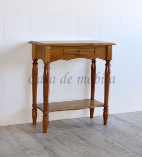Massivholz Telefontisch mit gedrechselten beinen VARESE 74x79x33cm Bernsteinfarben lackiert Casa de mobila Goslar Massivholz Telefontisch mit gedrechselten beinen VARESE 74x79x33cm Bernsteinfarben lackiert Casa de mobila Goslar
