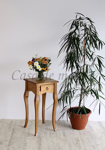 Massivholz Blumentisch 39x80x39cm VENEZIA Pappel massiv honigfarben lackiert Casa de mobila Goslar Massivholz Blumentisch 39x80x39cm VENEZIA Pappel massiv honigfarben lackiert Casa de mobila Goslar