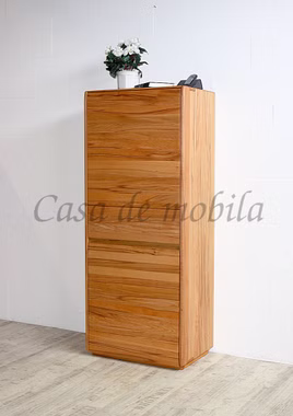 Highboard 62x151x42cm NYON Rotkernbuche natur geölt Hochschrank gerundete Form Highboard 62x151x42cm NYON Rotkernbuche natur geölt Hochschrank gerundete Form
