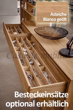 Sideboard 178x88x42cm NYON 3türig rustikale Asteiche Bianco geölt gerundete Form Sideboard 178x88x42cm NYON 3türig rustikale Asteiche Bianco geölt gerundete Form
