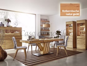 Esszimmerschrank Abgerundete ecken NYON 178x151x42cm Rotkernbuche massiv natur geölt Casa de mobila Goslar Esszimmerschrank Abgerundete ecken NYON 178x151x42cm Rotkernbuche massiv natur geölt Casa de mobila Goslar