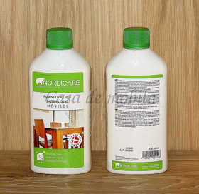 Möbel-Öl 500ml Nordicare Möbel-Öl 500ml Möbelpflegeöl Teak Walnuss Palisander Mahagoni