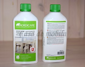Holz-Seife weiß pigmentiert 500ml Holz-Seife weiß pigmentiert 500ml