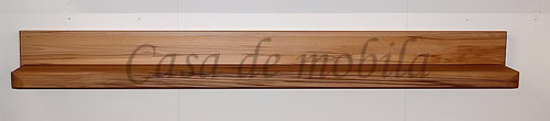 Wandboard 219x23x25cm HORIZONT Kernbuche massiv natur geölt