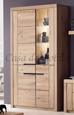 Wohnwand 4teilig 405x203x40cm HORIZONT Wildeiche massiv Bianco geölt von Casademobila Goslar Wohnwand 4teilig 405x203x40cm HORIZONT Wildeiche massiv Bianco geölt von Casademobila Goslar