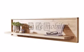 Wandboard 130x30x22cm RUSTIC Wildeiche geölt sandgestrahlt Wandboard 130x30x22 cm Wildeiche massiv natur geölt & sandgestrahlt Casa de mobila Goslar