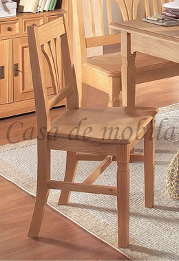 Stuhl 44x91x49cm VICTORIA Fichte massiv Stuhl VICTORIA 44x91x49cm Fichte massiv natur gewachst Casa de mobila Goslar