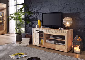 Massivholz TV-Lowboard 130x62x46cm Wildeiche massiv natur geölt sandgestrahlt,1030660301 Casa de mobila Goslar Massivholz TV-Lowboard 130x62x46cm Wildeiche massiv natur geölt sandgestrahlt,1030660301 Casa de mobila Goslar