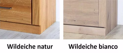Massivholz Geschirrschrank mit Glastür 102x204x40cm PALERMO Wildeiche massiv natur oder Bianco geölt Casa de mobila Goslar Massivholz Geschirrschrank mit Glastür 102x204x40cm PALERMO Wildeiche massiv natur oder Bianco geölt Casa de mobila Goslar