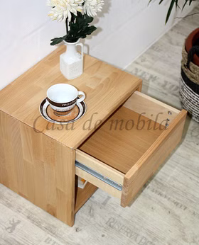 Nachtschrank mit schublade und ablage 40x40x33cm JUDITH buche massiv natur geölt Casademobila.com online kaufen Nachtschrank mit schublade und ablage 40x40x33cm JUDITH buche massiv natur geölt Casademobila.com online kaufen
