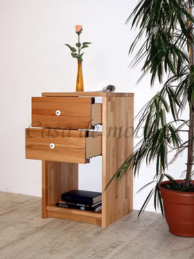 Massivholz Flurschrank schmal mit schubladen CONTRA 47x84x46cm kernbuche massiv natur geölt Casa de mobila Goslar Massivholz Flurschrank schmal mit schubladen CONTRA 47x84x46cm kernbuche massiv natur geölt Casa de mobila Goslar