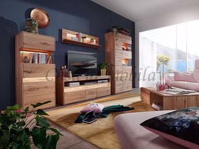 Massivholz Fernsehschrank mit Beleuchtung Oker 165x63x44cm Wildeiche massiv natur geölt Casademobila Goslar Massivholz Fernsehschrank mit Beleuchtung Oker 165x63x44cm Wildeiche massiv natur geölt Casademobila Goslar