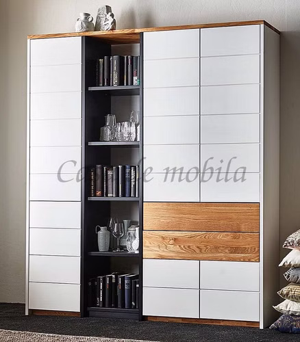 Bücherschrank 178x199x33cm CONTRA Massivholz Bücherschrank 178x199x33cm CONTRA Massivholz