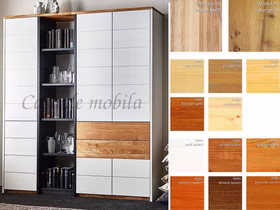 Bücherschrank 178x199x33cm CONTRA Massivholz Bücherschrank 178x199x33cm CONTRA Massivholz
