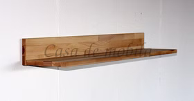 Wandboard 100x10x20cm ANTON Kernbuche massiv geölt Hängeregale 100x10x20cm ANTON Kernbuche massiv natur geölt Casa de mobila Goslar