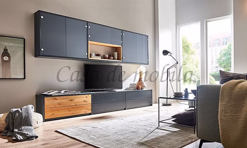 Massivholz TV-Kommode mit Schubladen CONTRA 262x46x33cm Kiefer massiv gelaugt geölt grau lackiert Casa de mobila Goslar Massivholz TV-Kommode mit Schubladen CONTRA 262x46x33cm Kiefer massiv gelaugt geölt grau lackiert Casa de mobila Goslar