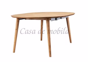 Massivholz Esstisch ausziehbar rund eiche massiv natur geölt casademobila Goslar Massivholz Esstisch ausziehbar rund eiche massiv natur geölt casademobila Goslar