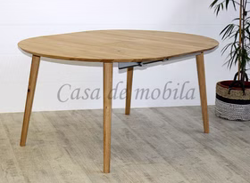 runder tisch ausziehbar holz eiche massiv natur geölt casademobila Goslar runder tisch ausziehbar holz eiche massiv natur geölt casademobila Goslar