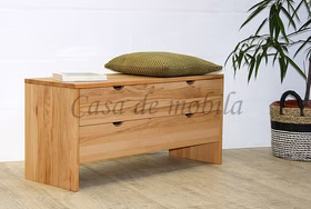 Massivholz Dielenbank mit schubladen 98x46x36cm TAKE IT Kernbuche massiv geölt Casa de mobila Goslar Massivholz Dielenbank mit schubladen 98x46x36cm TAKE IT Kernbuche massiv geölt Casa de mobila Goslar