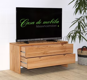 Massivholz Fernsehkommode mit schubladen 98x46x36cm TAKE IT Kernbuche massiv geölt Casa de mobila Goslar Massivholz Fernsehkommode mit schubladen 98x46x36cm TAKE IT Kernbuche massiv geölt Casa de mobila Goslar