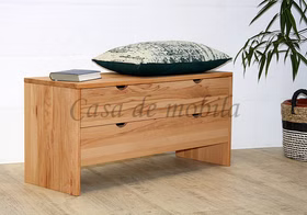 Massivholz Flurbank mit schubladen 98x46x36cm TAKE IT Kernbuche massiv geölt Casa de mobila Goslar Massivholz Flurbank mit schubladen 98x46x36cm TAKE IT Kernbuche massiv geölt Casa de mobila Goslar