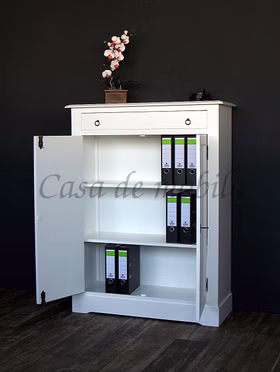Massivholz Hochkommode 105x138x42cm TOSCANA Pappel massiv weiß lackiert casa de mobila Goslar Massivholz Hochkommode 105x138x42cm TOSCANA Pappel massiv weiß lackiert casa de mobila Goslar