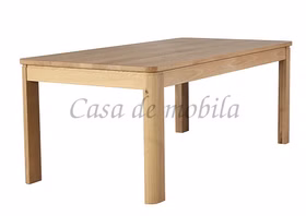 Massivholz Esstisch mit abgerundete ecken ab.180cm OKER Wildeiche massiv natur geölt Casa de mobila Goslar Massivholz Esstisch mit abgerundete ecken ab.180cm OKER Wildeiche massiv natur geölt Casa de mobila Goslar