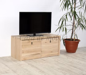 Massivholz TV-bank mit schubladen auf rollen CAMILLA Wildeiche massiv weiss Bianco geölt Casademobila Goslar Massivholz TV-bank mit schubladen auf rollen CAMILLA Wildeiche massiv weiss Bianco geölt Casademobila Goslar