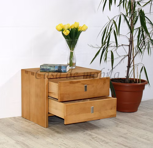 kleine kommode mit schubladen CAMILLA Kernbuche massiv natur geölt Casademobila Goslar