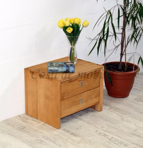 Massivholz Nachttisch mit schubladen CAMILLA Kernbuche massiv natur geölt Casademobila Goslar Massivholz Nachttisch mit schubladen CAMILLA Kernbuche massiv natur geölt Casademobila Goslar