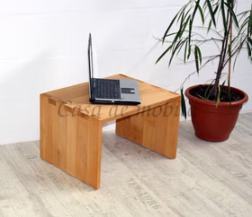 Massivholz Couchtisch eckverbindungen Schwalbenschwanz-Zinken 61x39x48cm CAMILLA Kernbuche massiv natur geölt Casademobila Goslar